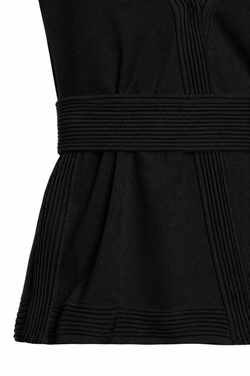 Blusa com cinto Denise - Preto 
