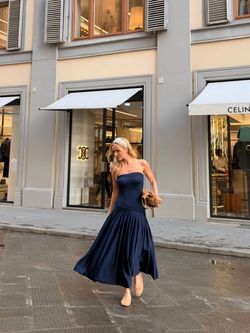 Vestido  Margot - Navy