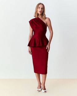 Saia Lápis Yasmin - Berry 