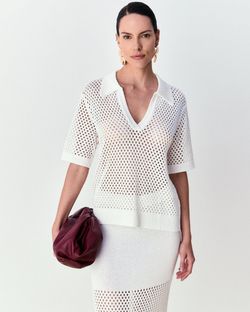 Blusa Alessandra - Off White