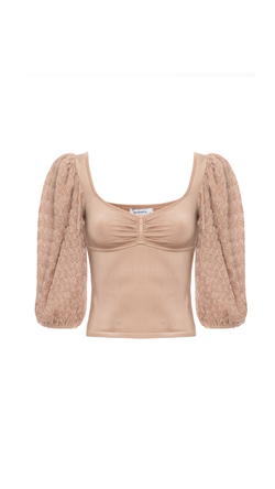 Blusa manga rendada Joy - Rami