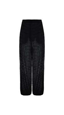 Calça rendada Renata - Preto
