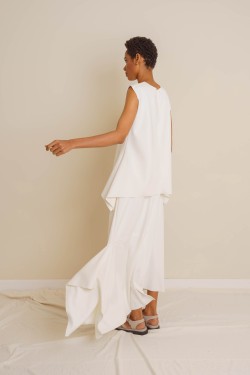 SAIA DOBRADURA NEOPRENE - OFF WHITE