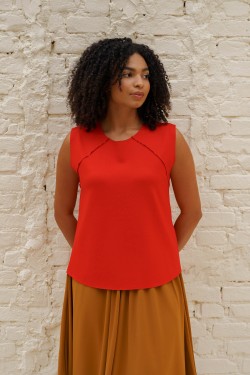 BLUSA RAGLAN INFINITY - VERMELHO