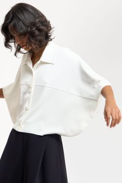 CAMISA AMPLA CASULO - OFF WHITE