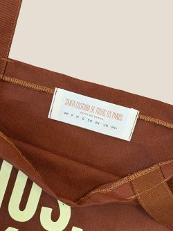 BAG CAFÉ E LIVROS - MARROM