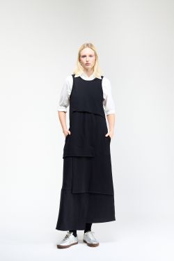 VESTIDO GEOMETRIA - PRETO