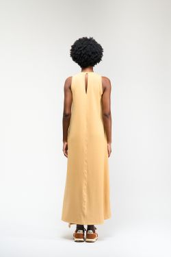 VESTIDO GEOMETRIA - AMARELO