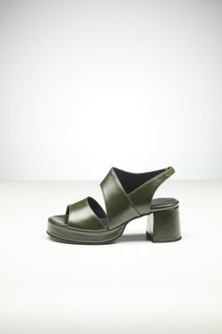 SANDÁLIA SALTO MÉDIO VERDE