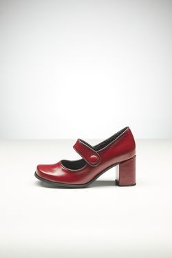 SAPATO OLIVIA  ALTO VERMELHO