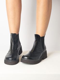 BOTA CANO BAIXO SALTO MÉDIO PRETA