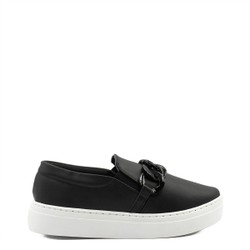 Slip-on Corrente Gisele Preto