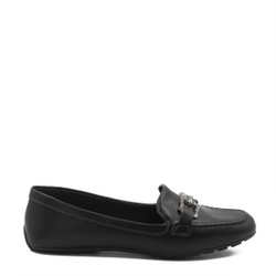 Mocassim Fivela Silvia Preto 