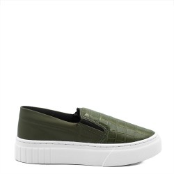 Slip-On Sola Alta Regiane Verde