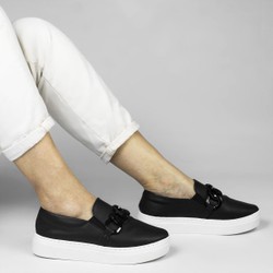 Slip-on Corrente Gisele Preto