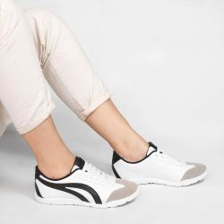 Tênis Casual Bicolor Jack Branco 