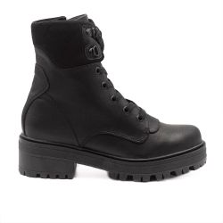 Bota Zatta Tratorada Cadarço Abgail Preta