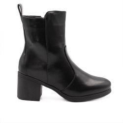 Bota Zatta Salto Bloco Lisa Fabiana Preta