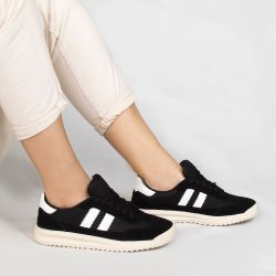 Tênis Casual  Duas Listras Kauane Preto
