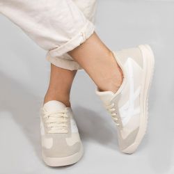 Tênis Zatta Casual Cadarço Kemily Camel