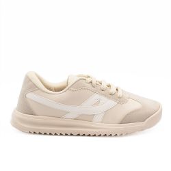 Tênis Zatta Casual Cadarço Kemily Camel