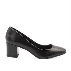 Sapato Retrô Zatta Bico Quadrado Heidi Preto