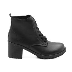 Bota Zatta Coturno Salto Bloco  Beatriz Preta