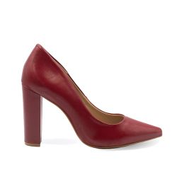 Scarpin Zatta Salto Grosso Jaine Marsala