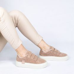 Tênis Zatta Feminino  Flatform Mary  Nude