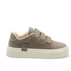 Tênis Zatta Feminino  Flatform Mary  Cinza