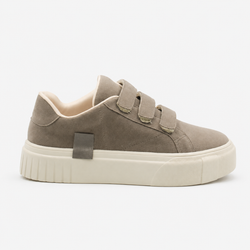 Tênis Zatta Feminino  Flatform Mary  Cinza