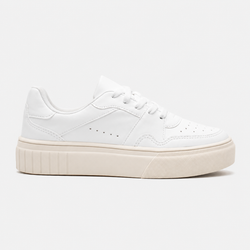 Tênis Casual Zatta Flatform  Kimberly Off White