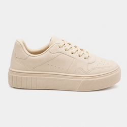 Tênis Casual Zatta Flatform  Kimberly Creme