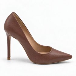 Scarpin Bico Fino Salto Suzy Chocolate