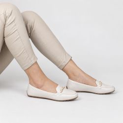 Mocassim Zatta Corrente Flat  Micaela Off White