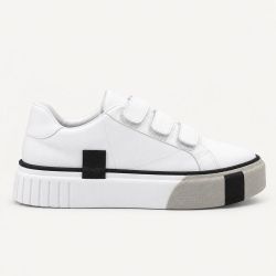 Tênis Zatta Feminino  Flatform Mary  Branco