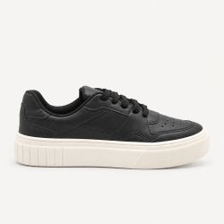 Tênis Casual Zatta Flatform  Kimberly Preto