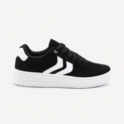 Tênis Zatta Casual  Listras Laterias Kalime Preto