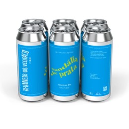 Foto do produto Sandália de Prata - American IPA com Citra e Galaxy 473ml (6-PACK)