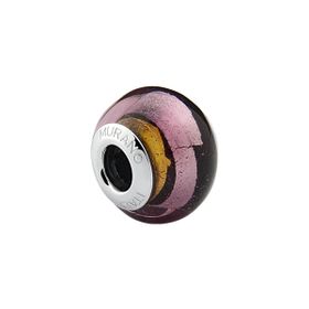 Imagem do produto Berloque Murano Roxo Prata 925 Realizações