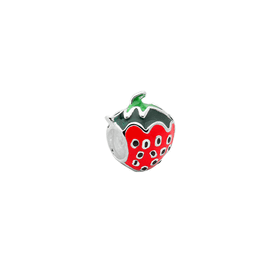 Imagem do produto Berloque Morango Prata 925 Realizações
