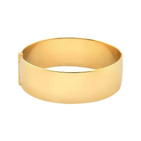 Imagem do produto Pulseira Algema Super Larga Folheada a Ouro 18k