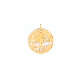 Imagem do produto Pingente de Ouro 18k Árvore da Vida com Madrepérola New Gold
