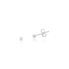 Imagem do produto Brinco Ponto de Luz Pequeno 2mm Prata 925