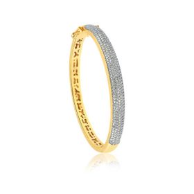 Imagem do produto Pulseira Stelle Cravejada de 265 Zircônias Folheada a Ouro 18k