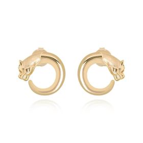 Imagem do produto Brinco Pantera Vírgula Folheado a Ouro 18k