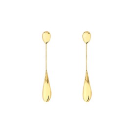 Imagem do produto Brinco de Ouro 10k com Gota Lisa New Gold