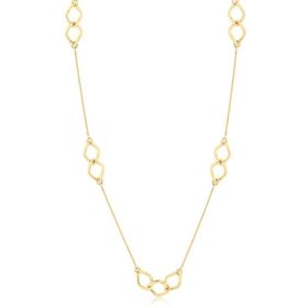 Imagem do produto Colar com Elos Grandes Folheado a Ouro 18k