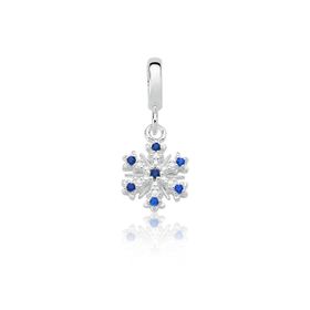 Imagem do produto Berloque Floco de Neve Prata 925