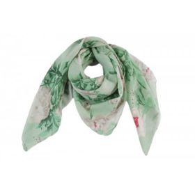 Imagem do produto Echarpe Floral Esverdeado 100% Viscose